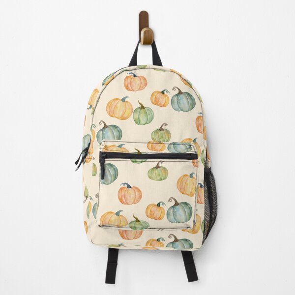 Item preview, Cute watercolor fall pumpkin designed and sold by inkbearblue.