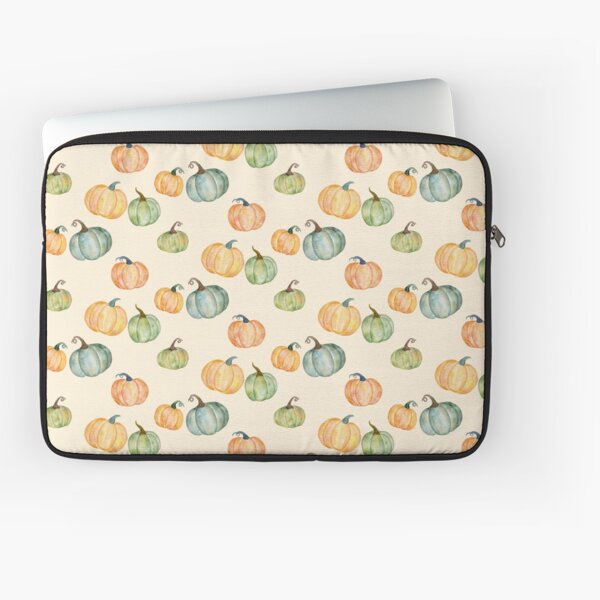 Item preview, Cute watercolor fall pumpkin designed and sold by inkbearblue.