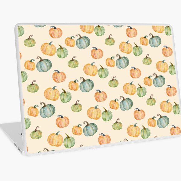 Item preview, Cute watercolor fall pumpkin designed and sold by inkbearblue.