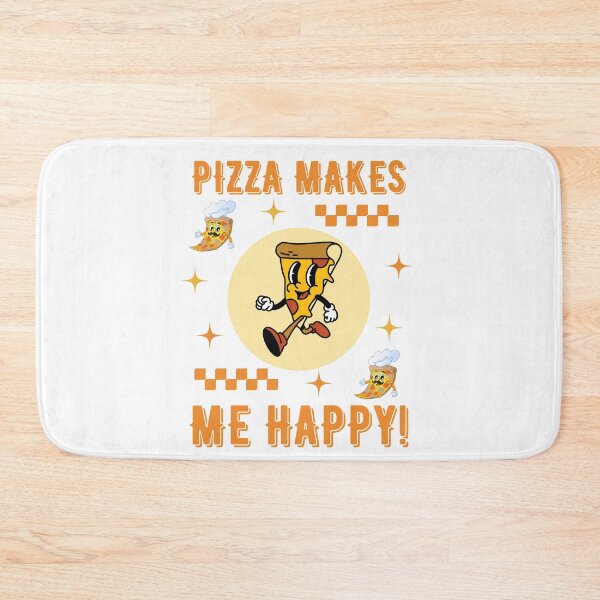 Item preview, PIZZA MAKES ME HAPPY! designed and sold by MyKinsDoodles.