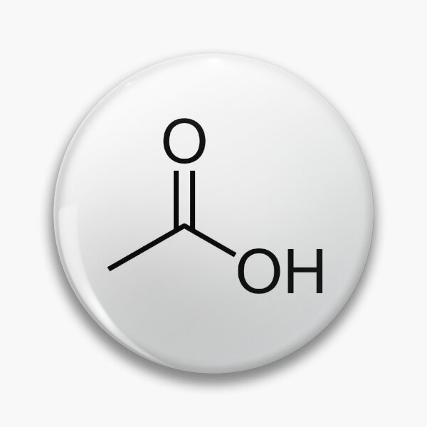 Item preview, Acetic Acid Ethanoic acid Vinegar C2H4O2 CH3COOH designed and sold by Zeeph.