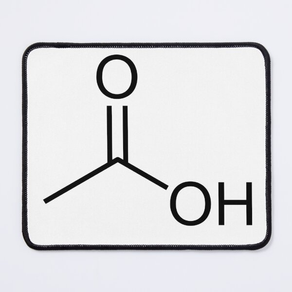 Item preview, Acetic Acid Ethanoic acid Vinegar C2H4O2 CH3COOH designed and sold by Zeeph.