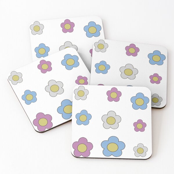 Item preview, Set of cute flowers designed and sold by Kristka.