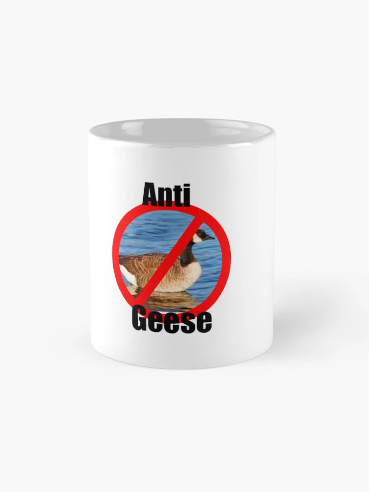 Thumbnail 4 of 6, Coffee Mug, Anti Geese designed and sold by RaspberryPunch.