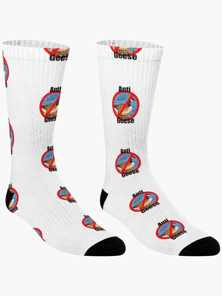 Thumbnail 3 of 5, Socks, Anti Geese designed and sold by RaspberryPunch.