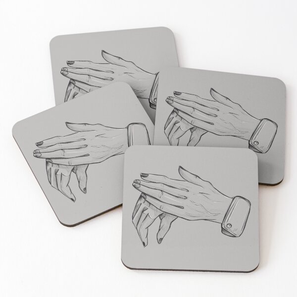 Item preview, Hands at Rest Line Style designed and sold by Dismal-Rain.
