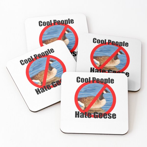 Item preview, Cool People Hate Geese designed and sold by RaspberryPunch.