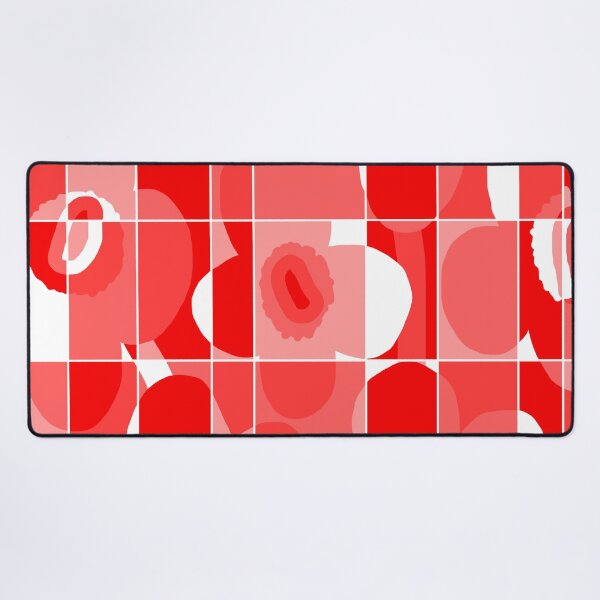 Item preview, Iconic Geometric Canadian Floral Pattern in Gradient Red designed and sold by Deutschic.