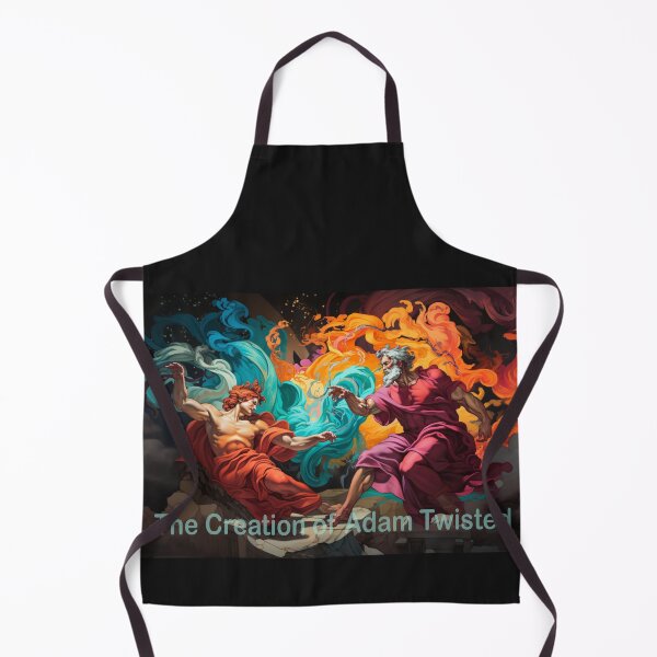 Item preview, Twist of the Divine: A Modern Take on Michelangelo's Creation of Adam designed and sold by JLCableStudio.