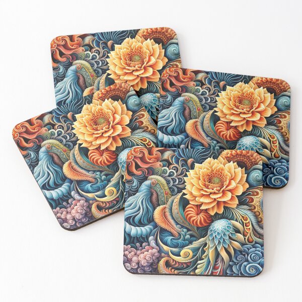 Item preview, Nature Vibrant Abstract -design collectible merchandise 001 designed and sold by PANZORA.
