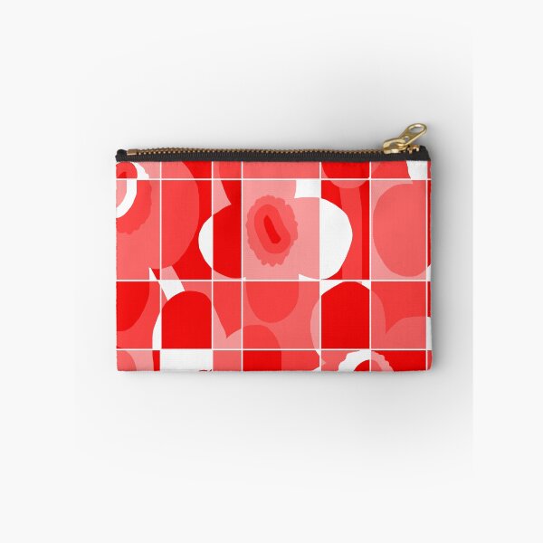 Item preview, Iconic Geometric Canadian Floral Pattern in Gradient Red designed and sold by Deutschic.