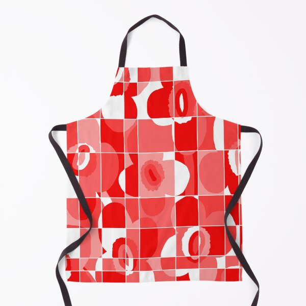 Item preview, Iconic Geometric Canadian Floral Pattern in Gradient Red designed and sold by Deutschic.
