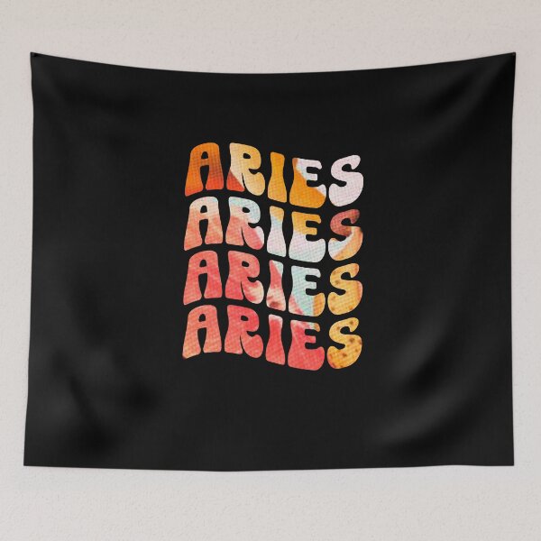 Item preview, Aries Retro  designed and sold by MyStarSign.