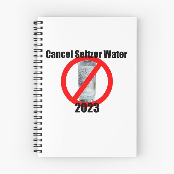 Item preview, Cancel seltzer water 2023 designed and sold by RaspberryPunch.