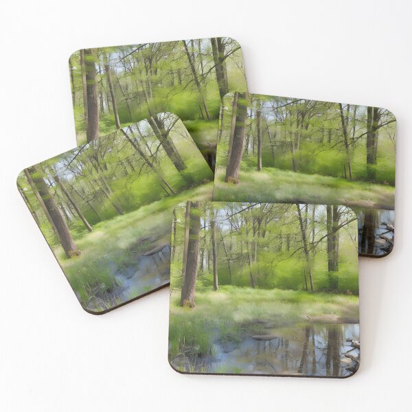 Item preview, An image of a forest landscape in a swamp designed and sold by Rostislav Bouda.