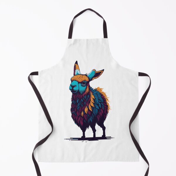 Item preview, Colorful Llama Illustration Design designed and sold by The Funscape Store.