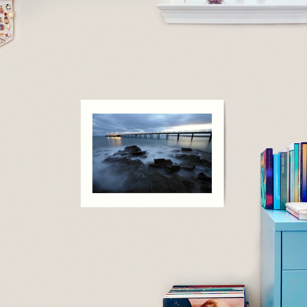 Lorne Pier Pre-Dawn, Great Ocean Road, Australia Art Print