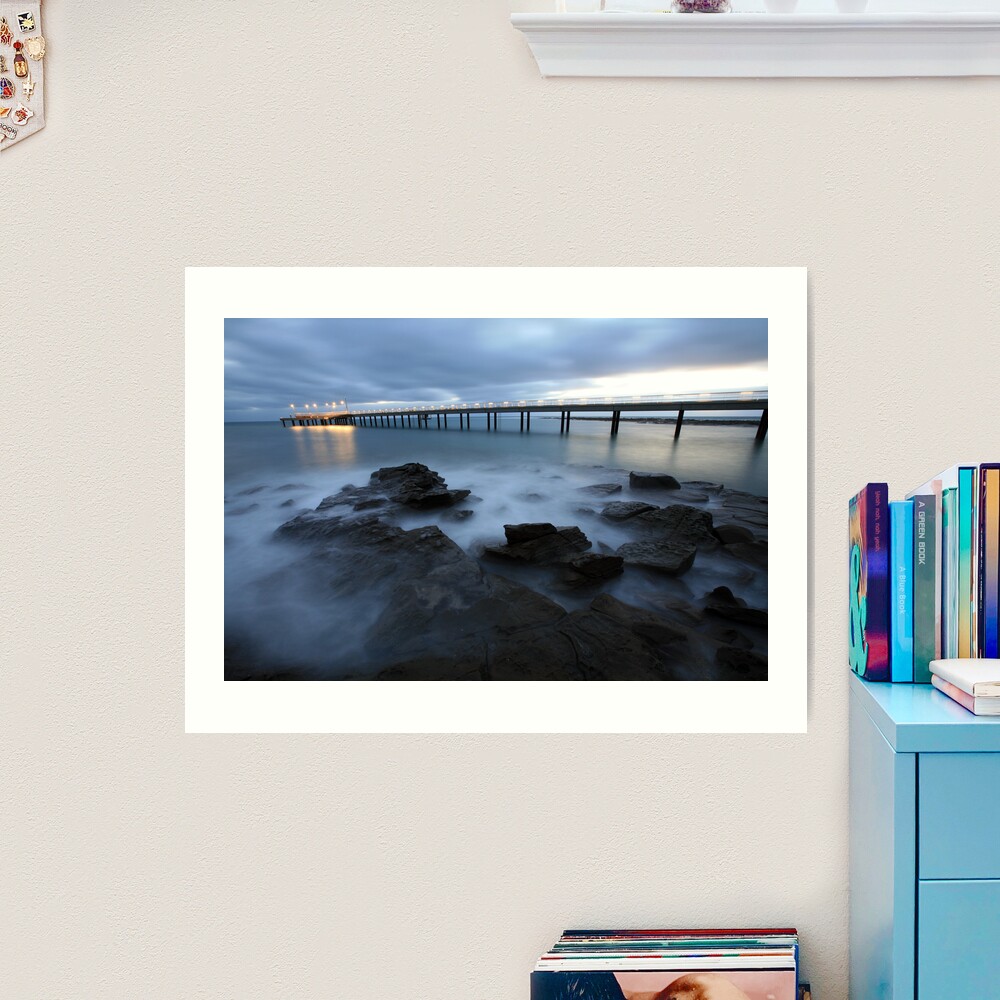 Lorne Pier Pre-Dawn, Great Ocean Road, Australia Art Print