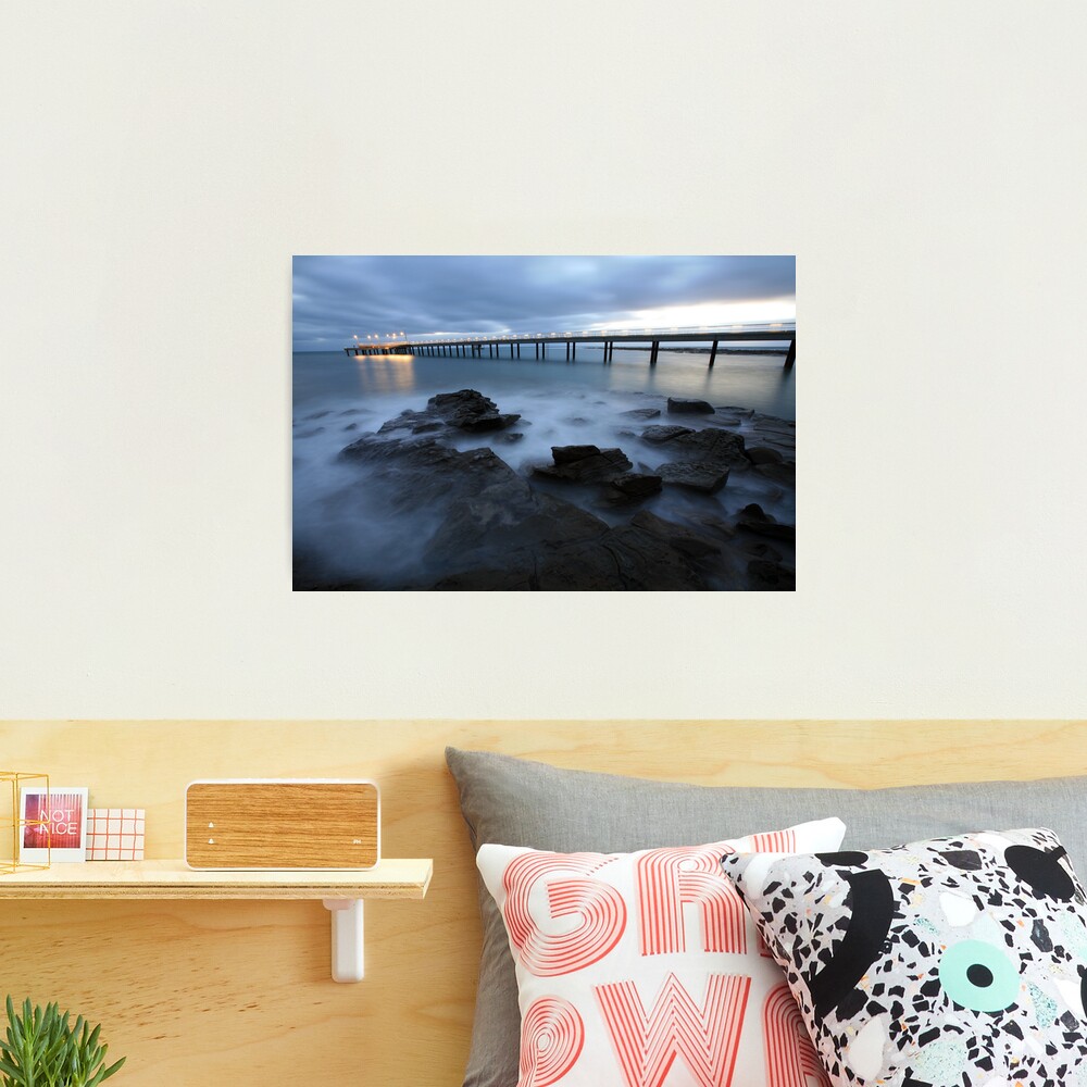 Lorne Pier Pre-Dawn, Great Ocean Road, Australia Photographic Print