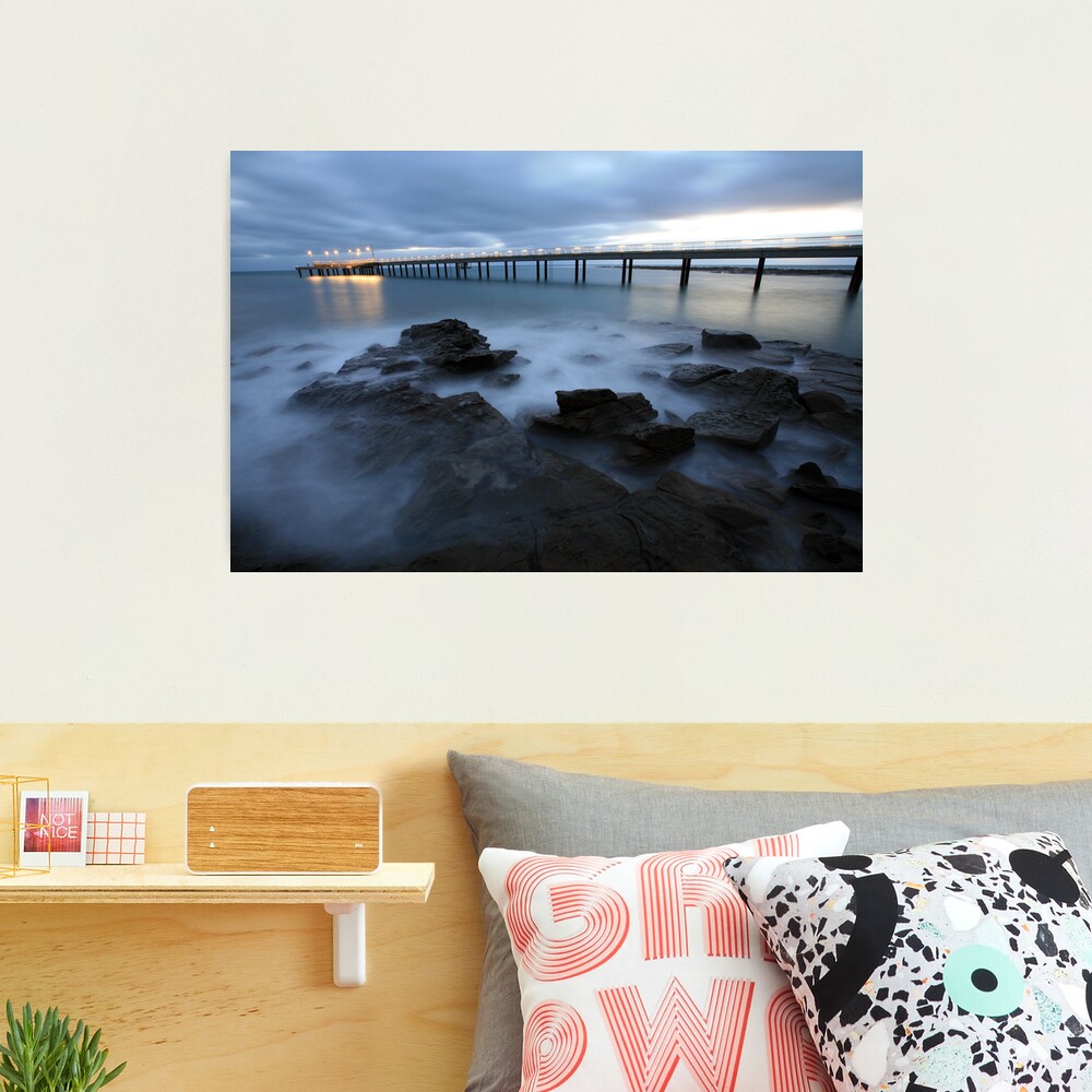 Lorne Pier Pre-Dawn, Great Ocean Road, Australia Photographic Print