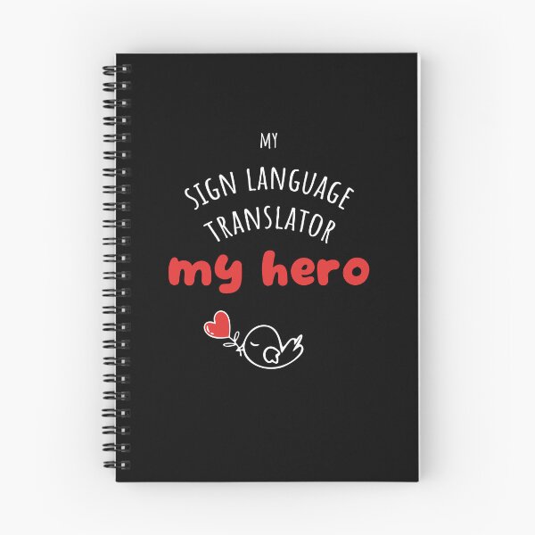 Item preview, My hero Sign Language Translator, Sign Language Translator gift, Appreciation Gift, Thank you gift designed and sold by MAKEtoFIT.