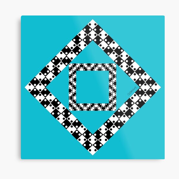 Straight Or Not? Metal Print