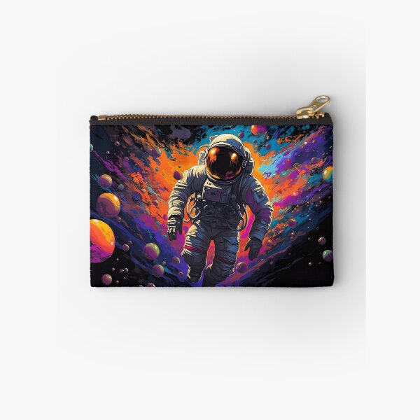 Item preview, Astronaut Delving into Dark Matter as if Descending into the Ocean's Abyssal Depths: Exploring the Uncharted Realms designed and sold by SingularityGeek.