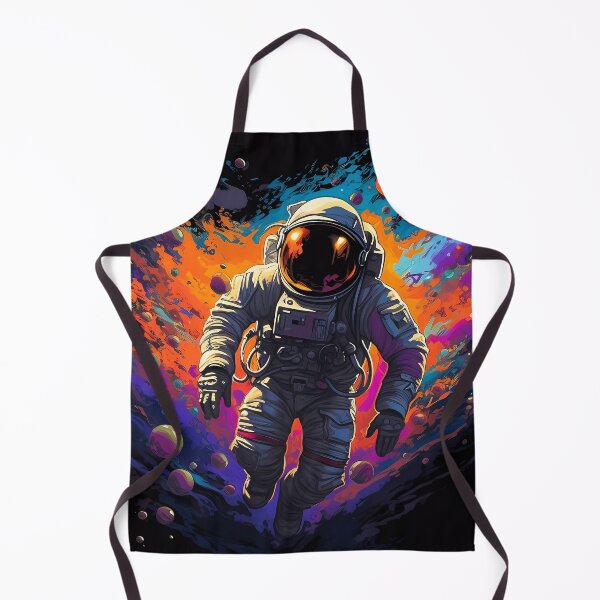Item preview, Astronaut Delving into Dark Matter as if Descending into the Ocean's Abyssal Depths: Exploring the Uncharted Realms designed and sold by SingularityGeek.