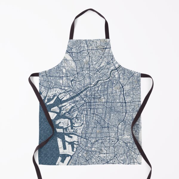 Item preview, Osaka City Map of Kansai, Japan - Coastal designed and sold by deMAP.