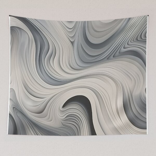 Item preview, Ethereal Waves Pattern designed and sold by vicvalli.