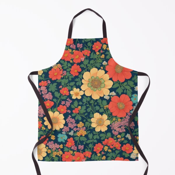 Item preview, Colorful Vintage Wildflowers Art designed and sold by capefox.