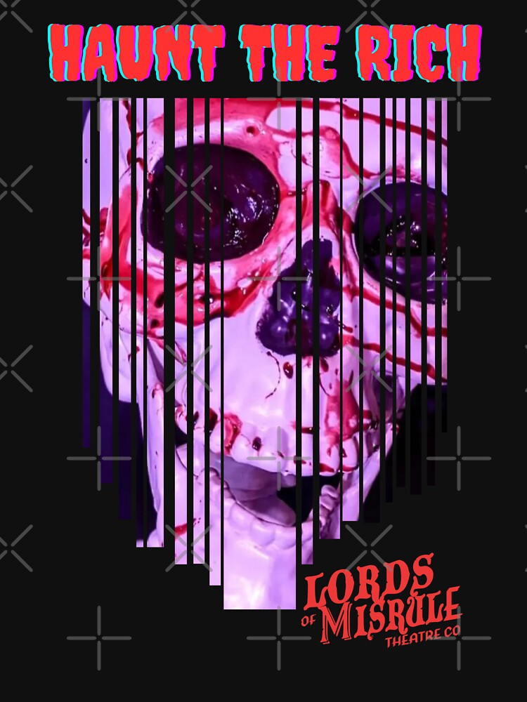 Thumbnail 7 of 7, Classic T-Shirt, Mr. Bones Says, Haunt The Rich designed and sold by LordsOfMisrule.