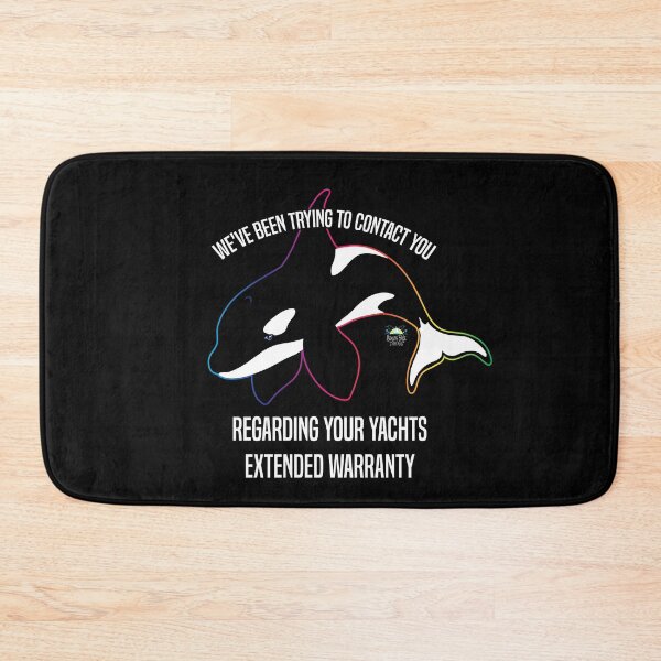 Item preview, Orca Whale Regarding Your Yachts Extended Warranty 90s Retro designed and sold by StressFreeThds.