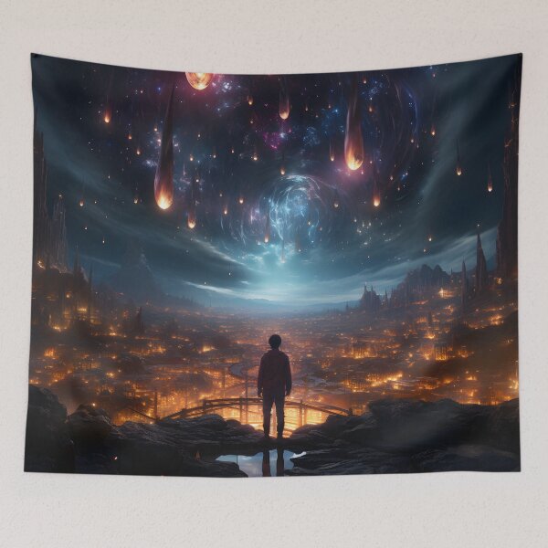 Item preview, Ethereal Apocalypse in a Dystopian Future designed and sold by Craft-Vision.