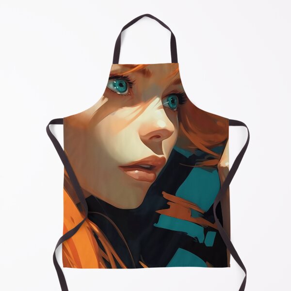 Item preview, Asuka Langley with a Surprised Expression: A Portrait of Captivating Beauty and Infinite Wonder designed and sold by SingularityGeek.