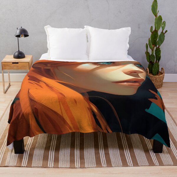 Item preview, Asuka Langley with a Surprised Expression: A Portrait of Captivating Beauty and Infinite Wonder designed and sold by SingularityGeek.