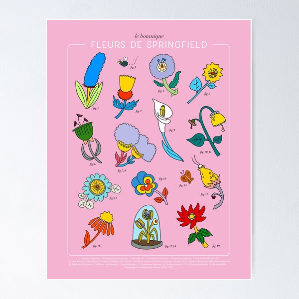Artikel-Vorschau von Fleurs De Springfield-Drucke, designt und verkauft von Summer Violett.