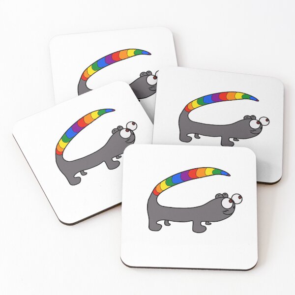 Item preview, Pride Rainbow LGBTQIA+ Rat designed and sold by RatOverlord.
