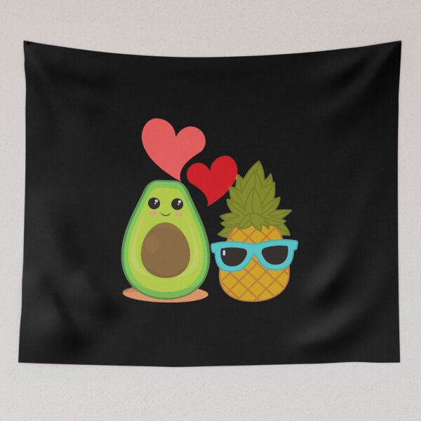 Item preview, Avocado and Pineapple Cute Design designed and sold by TGAL2.