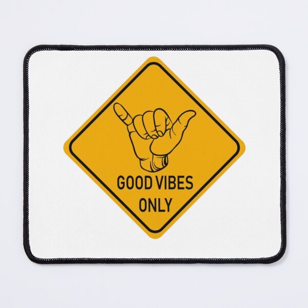 Item preview, good vibes only sign designed and sold by laruya.