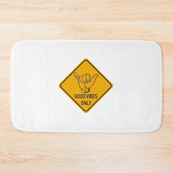 Item preview, good vibes only sign designed and sold by laruya.