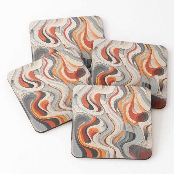 Item preview, Dynamic Shapes in Motion Pattern designed and sold by vicvalli.