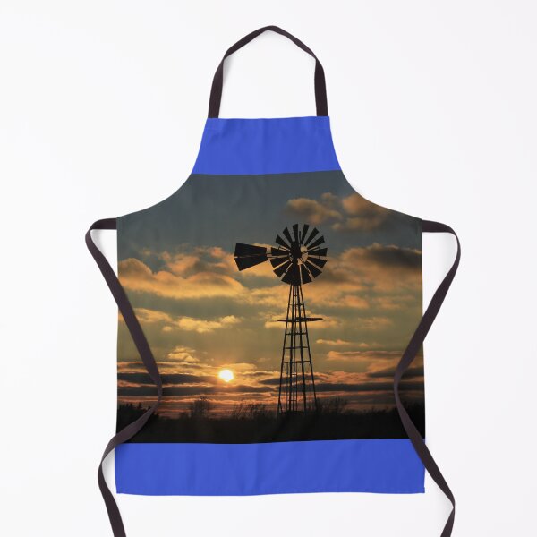 Aperçu de l'œuvre Kansas Windmill Silhouette Sunset créée et vendue par ROBERTDBROZEK.