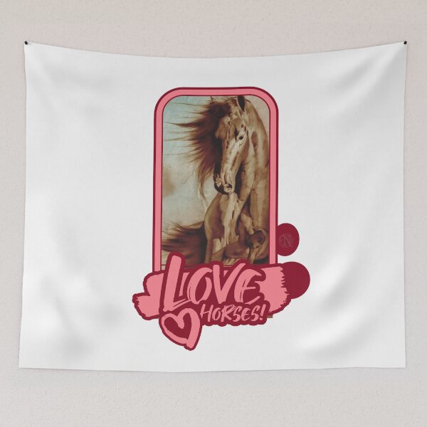 Item preview, I love horses, horse designed and sold by NVA2000.