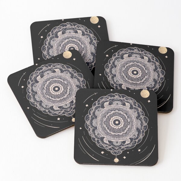 Item preview, Flower Moon Mandala designed and sold by YrtemmyS.
