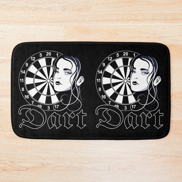 Artikelvorschau, Dart Gothic Motiv, Dartspieler mit eigenem Style entworfen und verkauft von ChrUzDesigner.