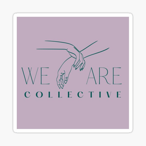 We Are Collective Logo Sticker
