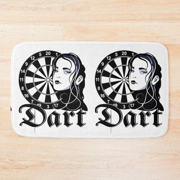 Artikelvorschau, Dart Gothic Motiv, Dartspieler mit eigenem Style entworfen und verkauft von ChrUzDesigner.
