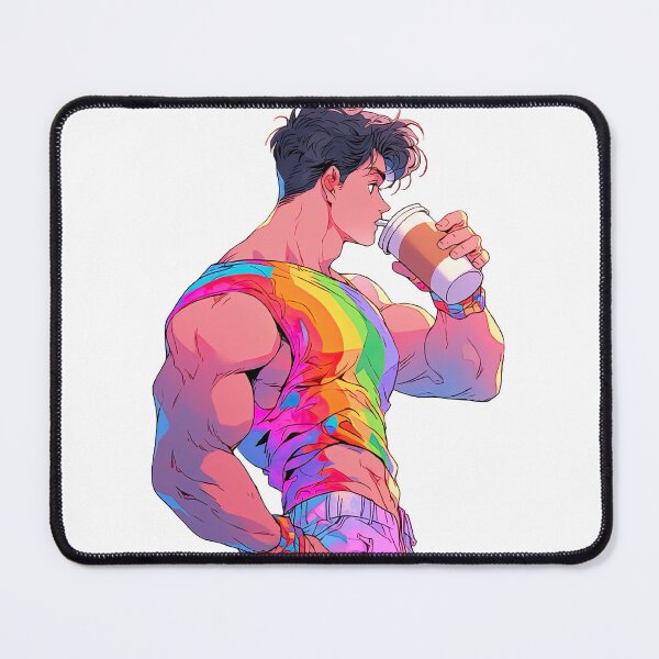 Item preview, Cute Gay Guy Drinking Boba designed and sold by homorohomo.