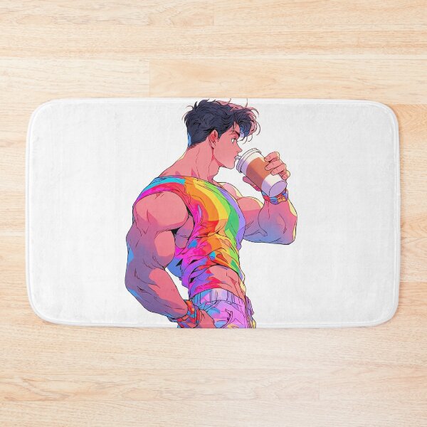 Item preview, Cute Gay Guy Drinking Boba designed and sold by homorohomo.